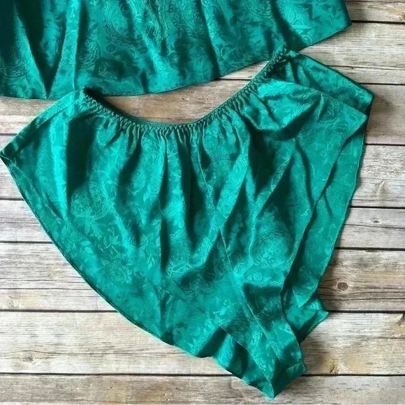 Vintage Gold Label Victoria Secret Two Piece Set Pajama S - Picture 3 of 9